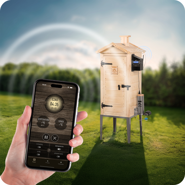 Aplikacja Browin Control z wędzarnią dragON